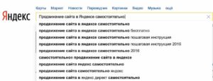 Продвижение сайта в Яндексе самостоятельно