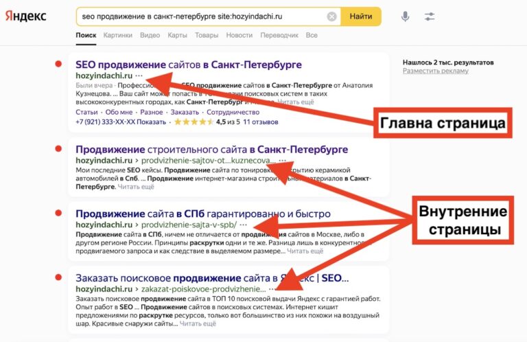 Как расклеить нерелевантные страницы сайта