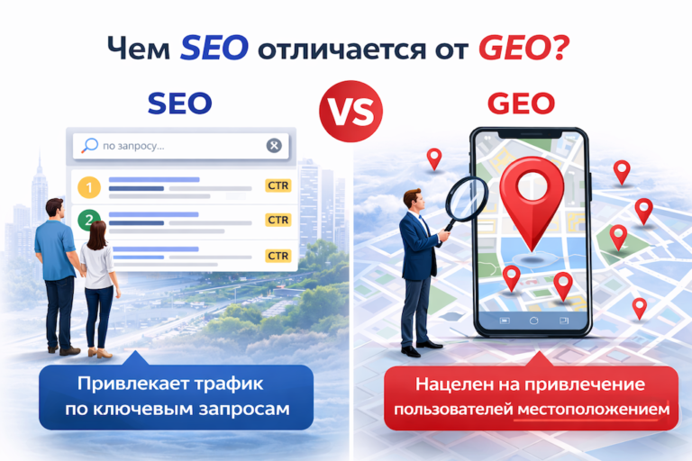 Чем SEO отличается от GEO: эволюция поисковой оптимизации в эпоху искусственного интеллекта