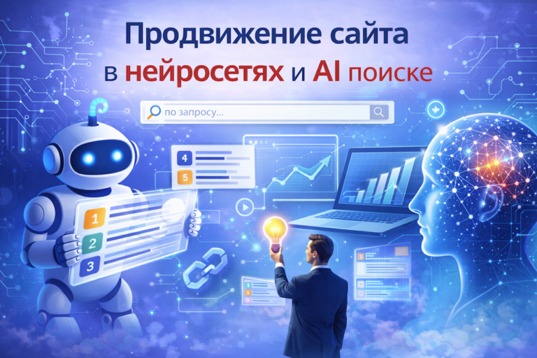 Продвижение сайта в нейросетях и AI поиске