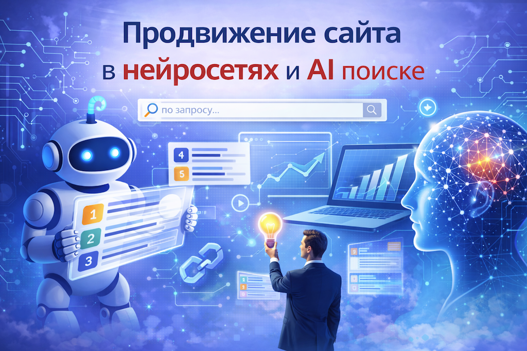 Продвижение сайта в нейросетях и AI поиске