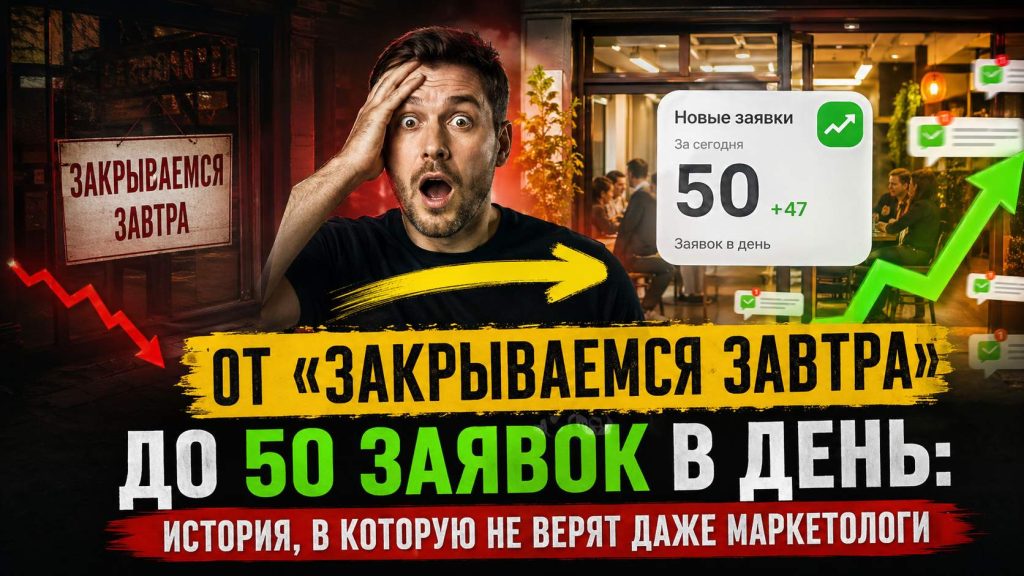 От «закрываемся завтра» до 50 заявок в день: история, в которую не верят даже маркетологи