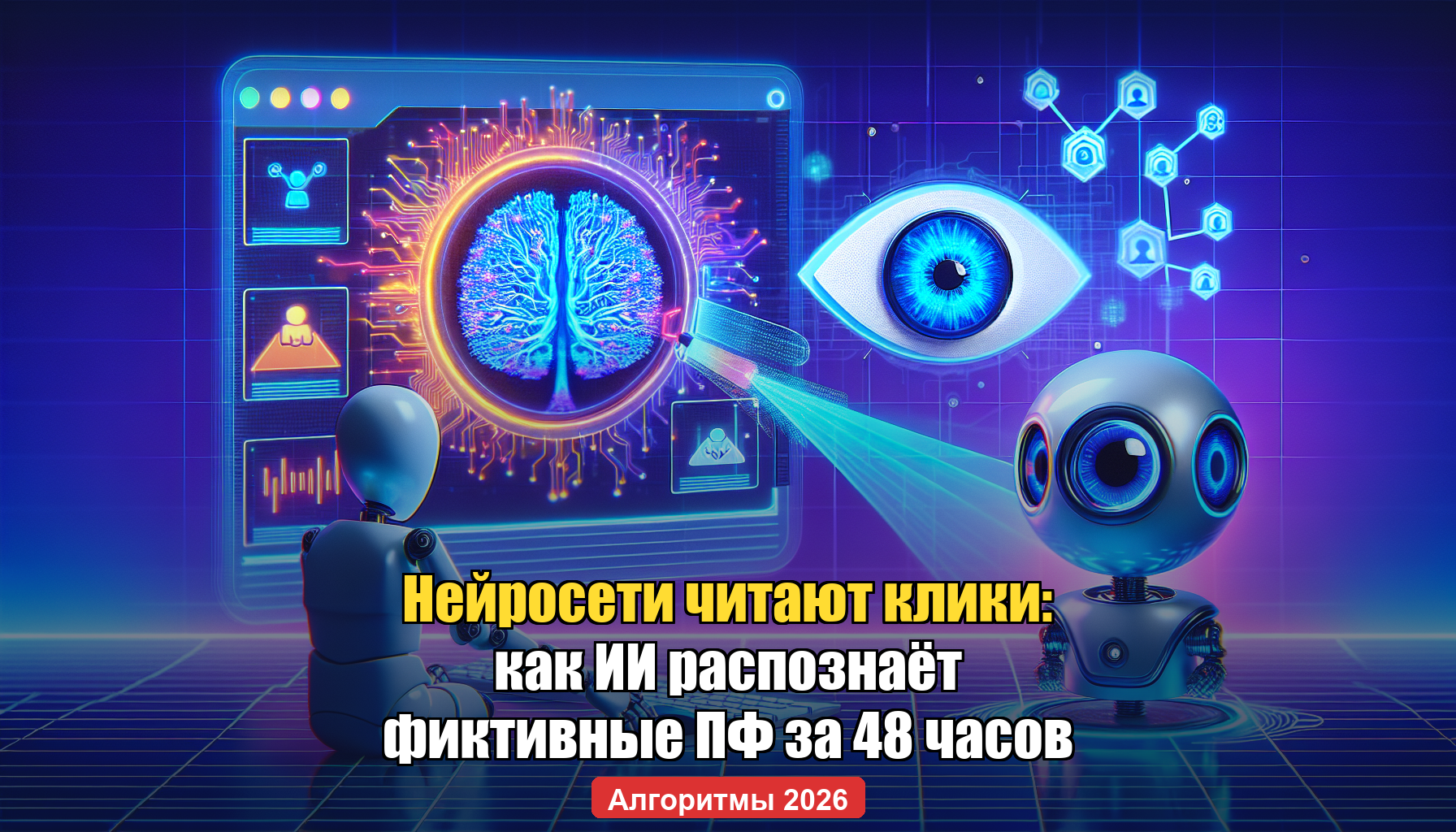 Нейросети распознают фиктивные клики и накрученные поведенческие факторы