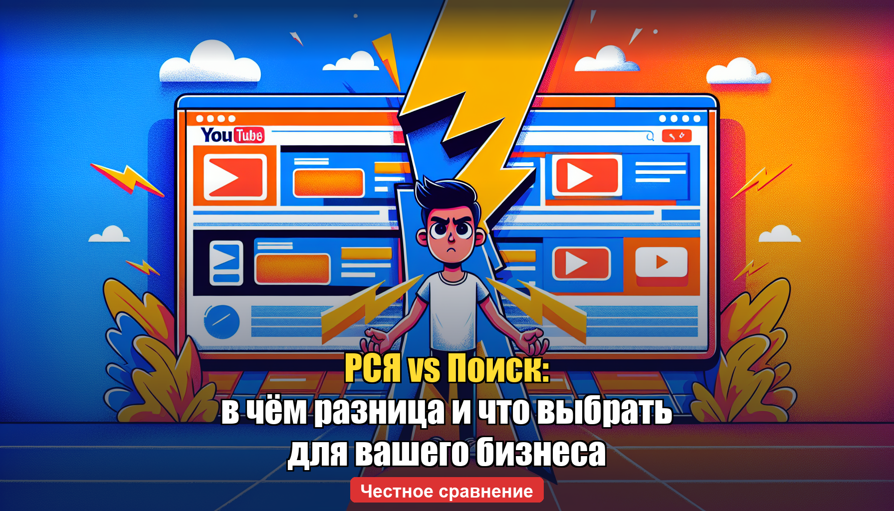РСЯ против Поиска — сравнение рекламных каналов Яндекс Директа