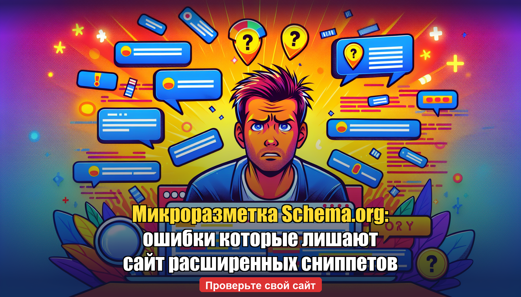 Микроразметка Schema.org для Яндекса: ошибки внедрения, которые лишают сайт расширенных сниппетов
