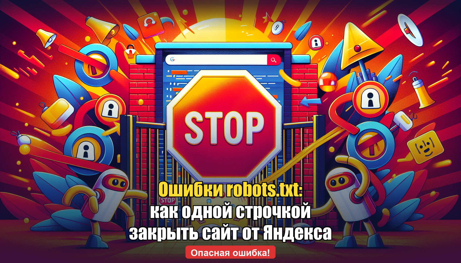 Ошибки robots.txt и sitemap.xml — как закрыть сайт от индексации Яндексом