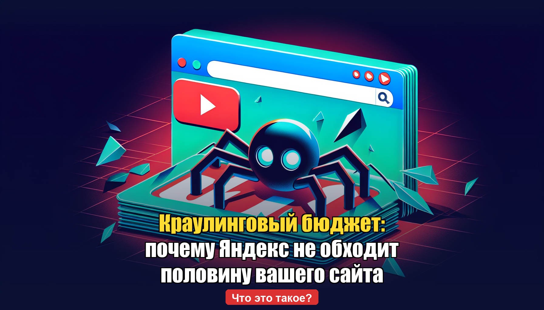 Краулинговый бюджет — почему Яндекс не обходит половину вашего сайта