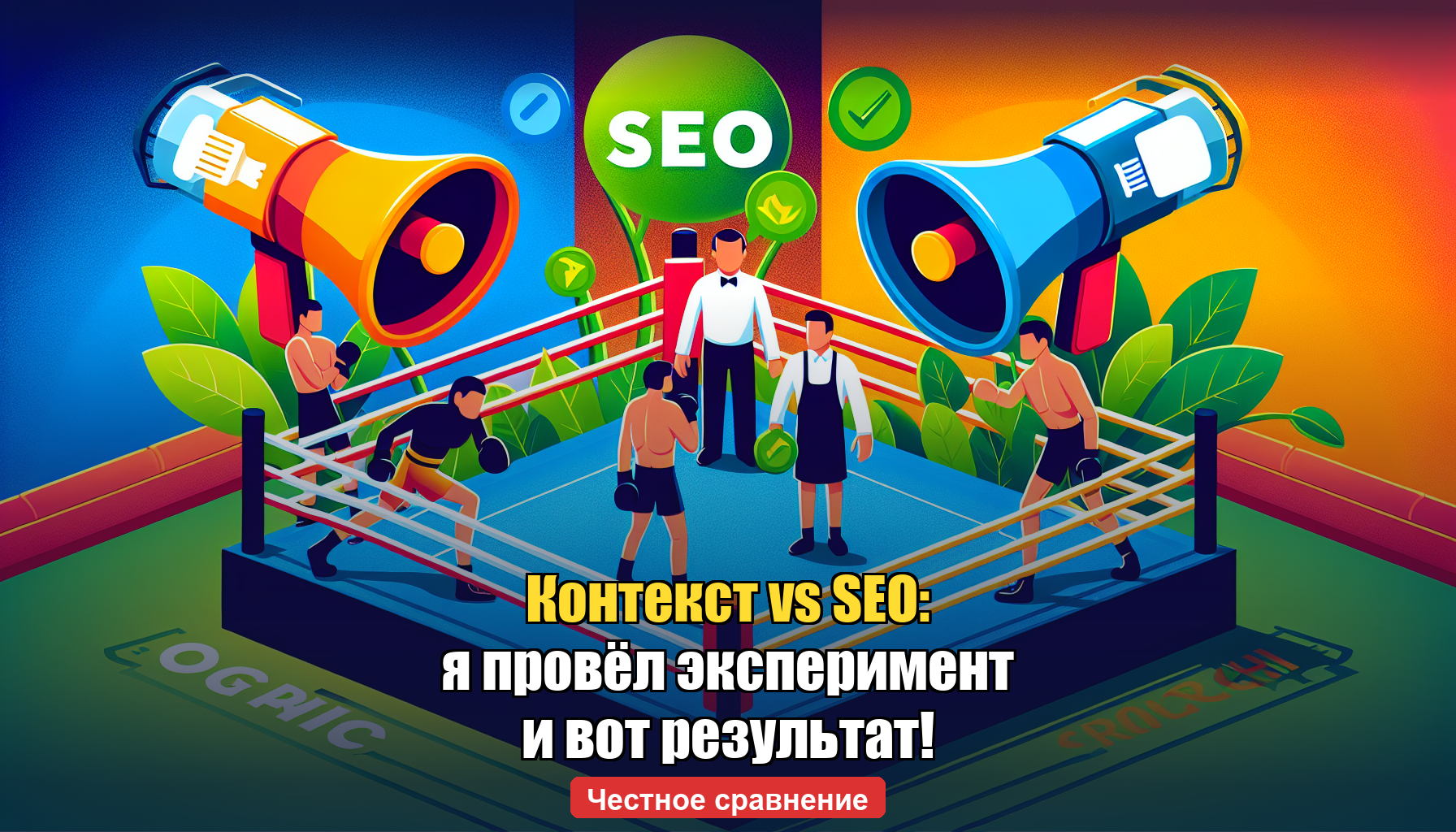 Контекстная реклама vs SEO — результат реального эксперимента