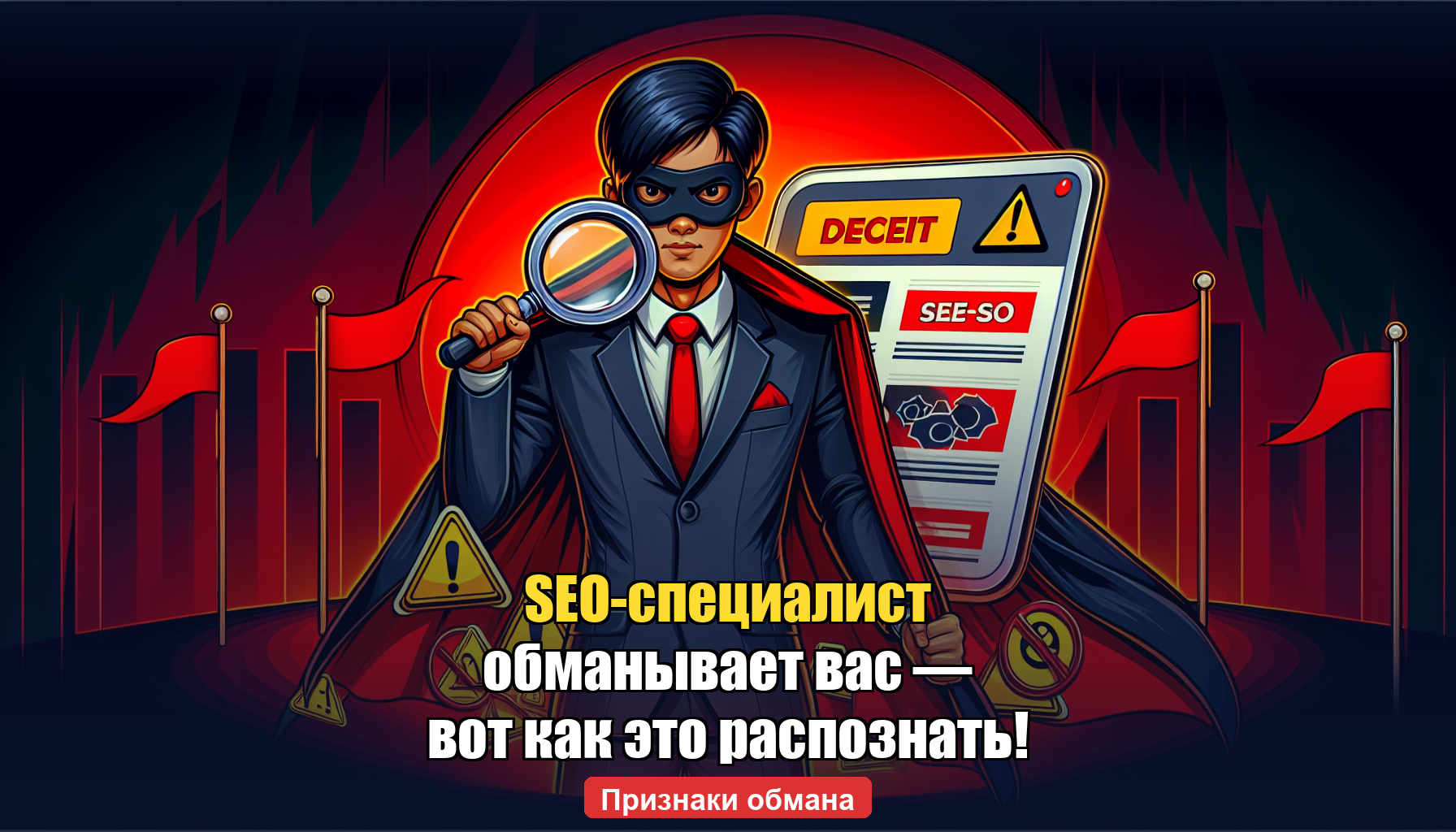 SEO-специалист обманывает — признаки недобросовестного подрядчика