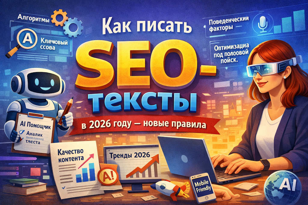 Как писать SEO-тексты в 2026 году — новые правила