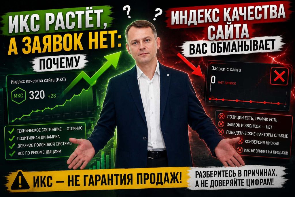 ИКС растёт, а заявок нет: почему это вас обманывает
