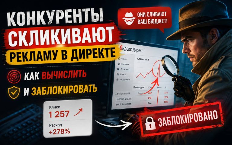 Скликивание рекламы в Яндекс Директ: как защититься и не слить бюджет